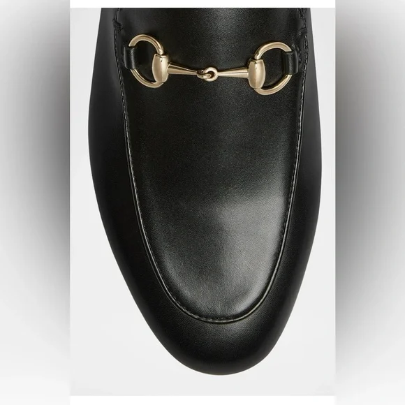 Gucci size 7 Princetown black leather mules loafer slides - Picture 4 of 9